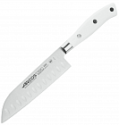 Нож Сантоку 14см ARCOS Riviera Blanca из молибден-ванадиевой стали NITRUM, Испания